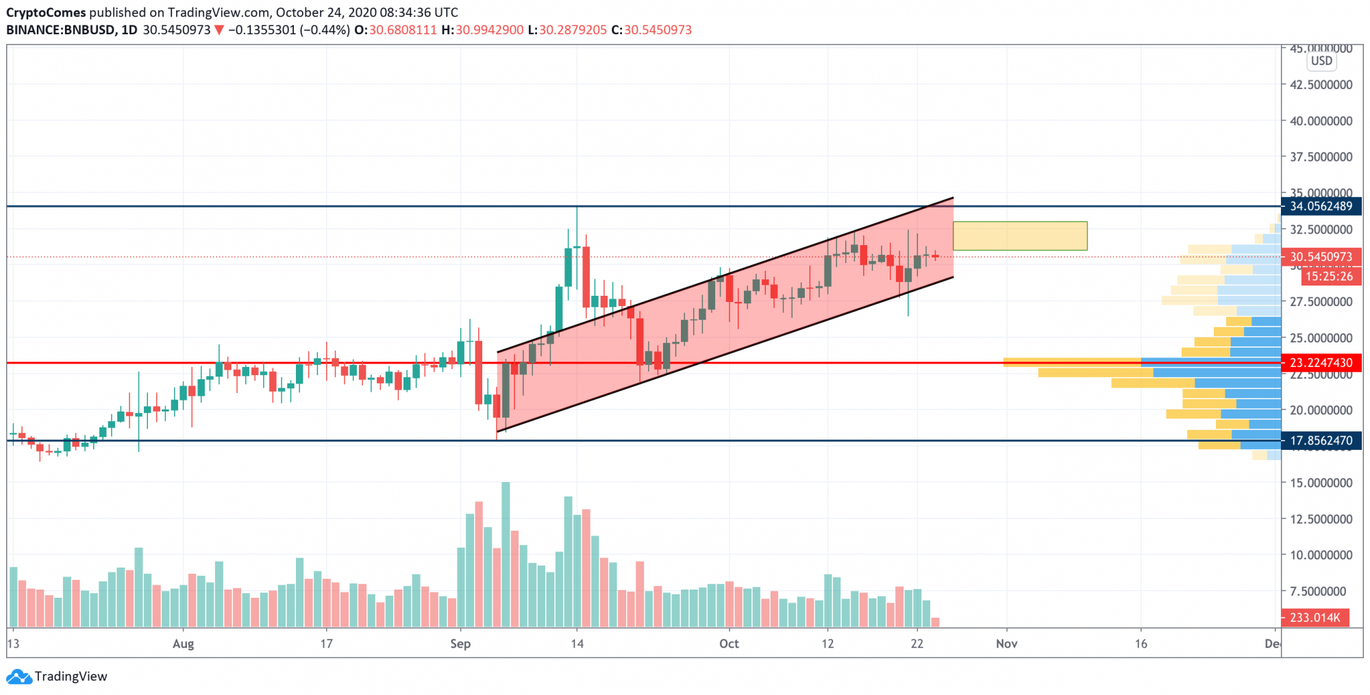 BCH LINK BNB And ADA Price Analysis For October 24